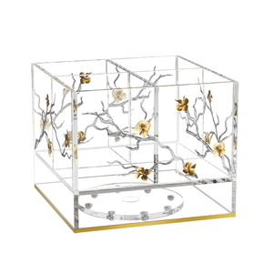 CHGBS01 Golden Branch Swivel Cutlery Holder