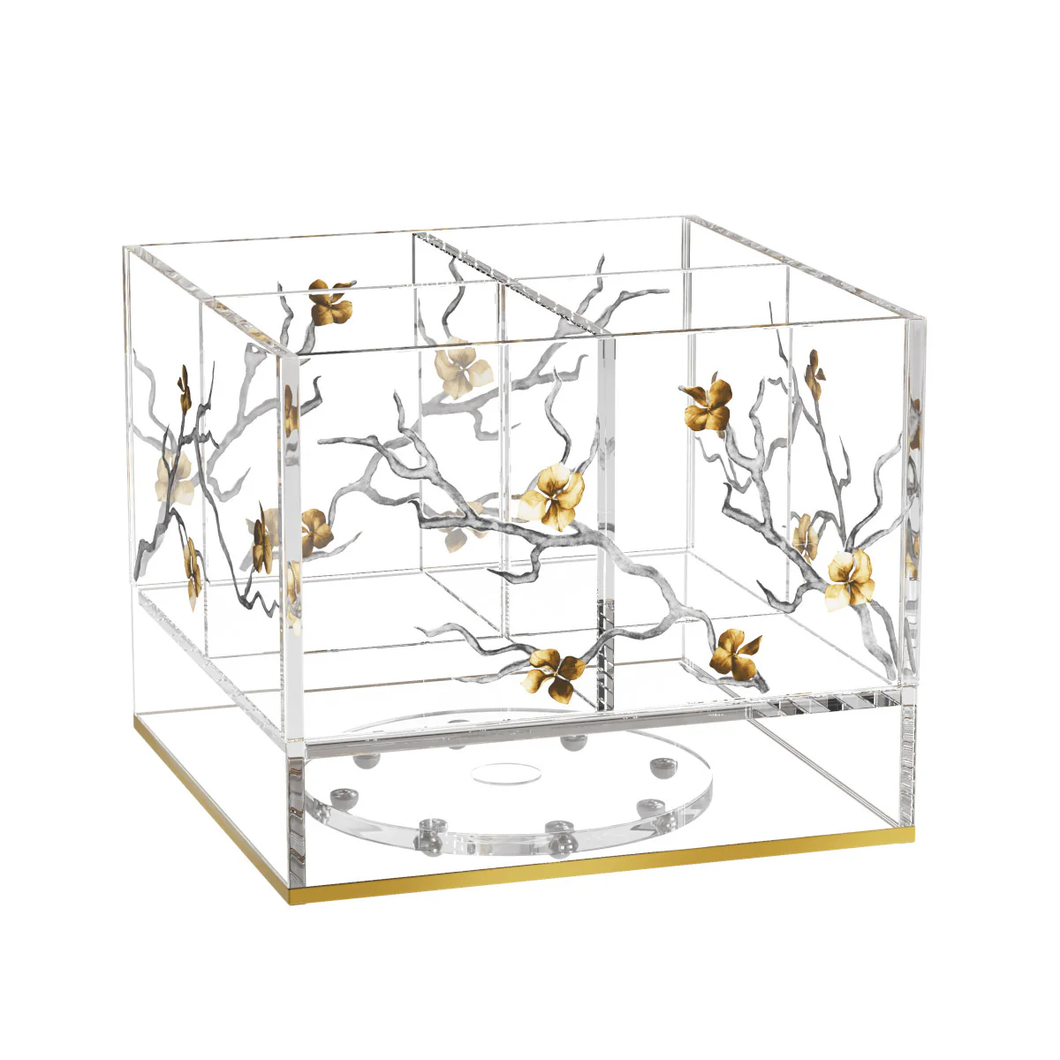 CHGBS01 Golden Branch Swivel Cutlery Holder
