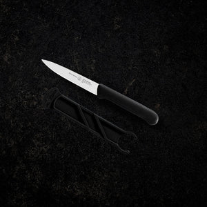 MESSERMEISTER Spear Point Parer with Matching Sheath - 4"