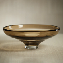 Load image into Gallery viewer, CH-6803 Cambria Glass Bowl - Taupe
