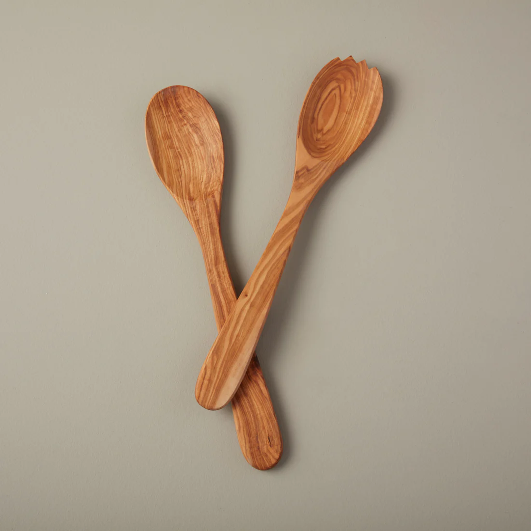 50-09 Olive Wood Serving Set