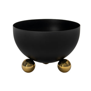 50925 • Temari Nut Bowl - Blk/gld