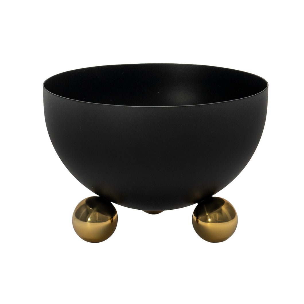 50925 • Temari Nut Bowl - Blk/gld