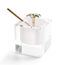 Load image into Gallery viewer, RH-HD-BL-BEE-GO Rosh Hashana - Honey Dish Block - Bee - Gold

