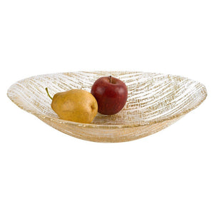 KM711G Secret Treasure Gold Oval 15"x9" Bowl