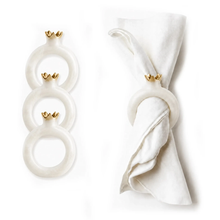 Load image into Gallery viewer, Resin Pomegranate Napkin Rings
