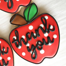 Load image into Gallery viewer, 3.5" Apple Cookie Cutter
