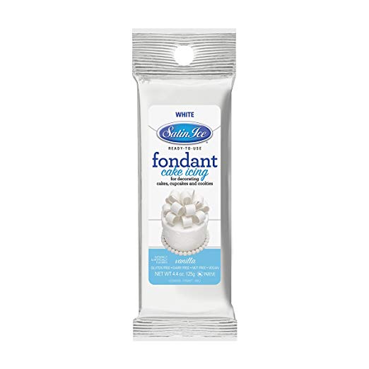 4.04oz White Fondant