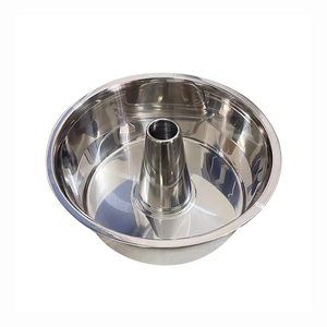 10" SS Angel Pan Rmvble Bottom