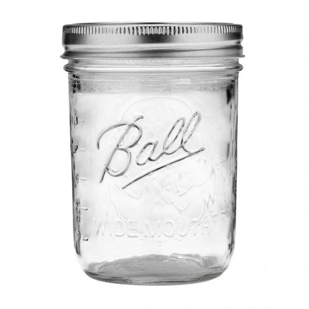 MASON JAR WIDE MOUTH 16oz