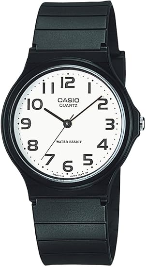 MQ24-7B2 Casio Men s Analog Black Resin Strap Watch