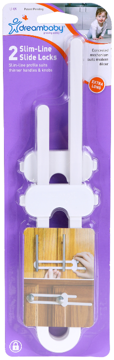 DB-SLIM LINE SLIDE LOCKS 2/PK