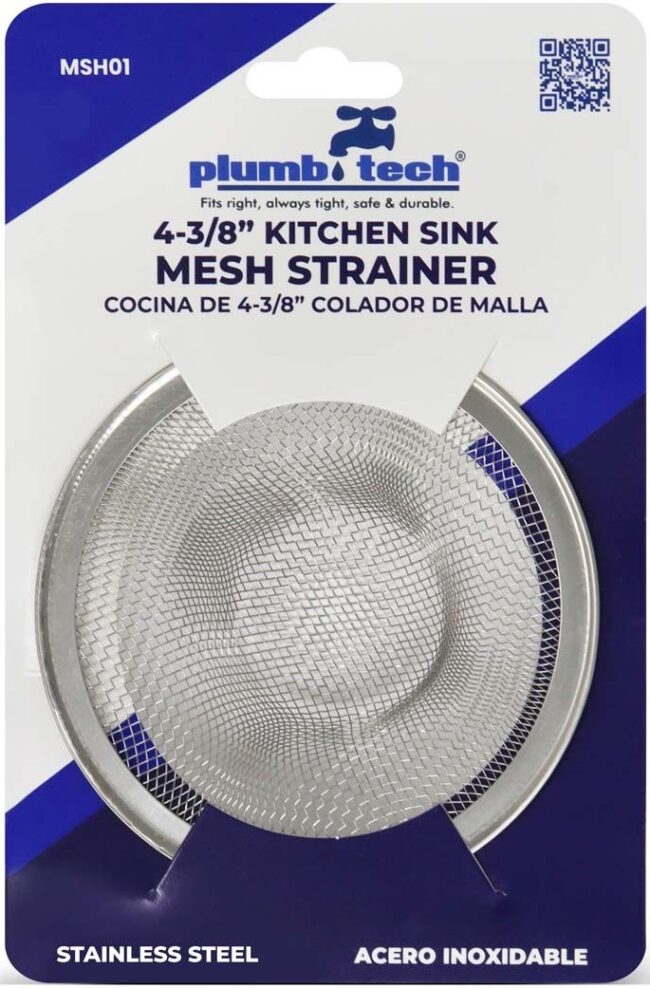 SINK STRAINER-MESH – 4-1/3″ KITCHEN