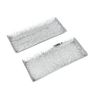20378-1 REC HAM TRAY ASST/2 Silver