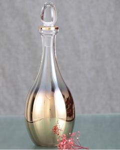 GB4126 Wine Decanter with Gold Ombre Design