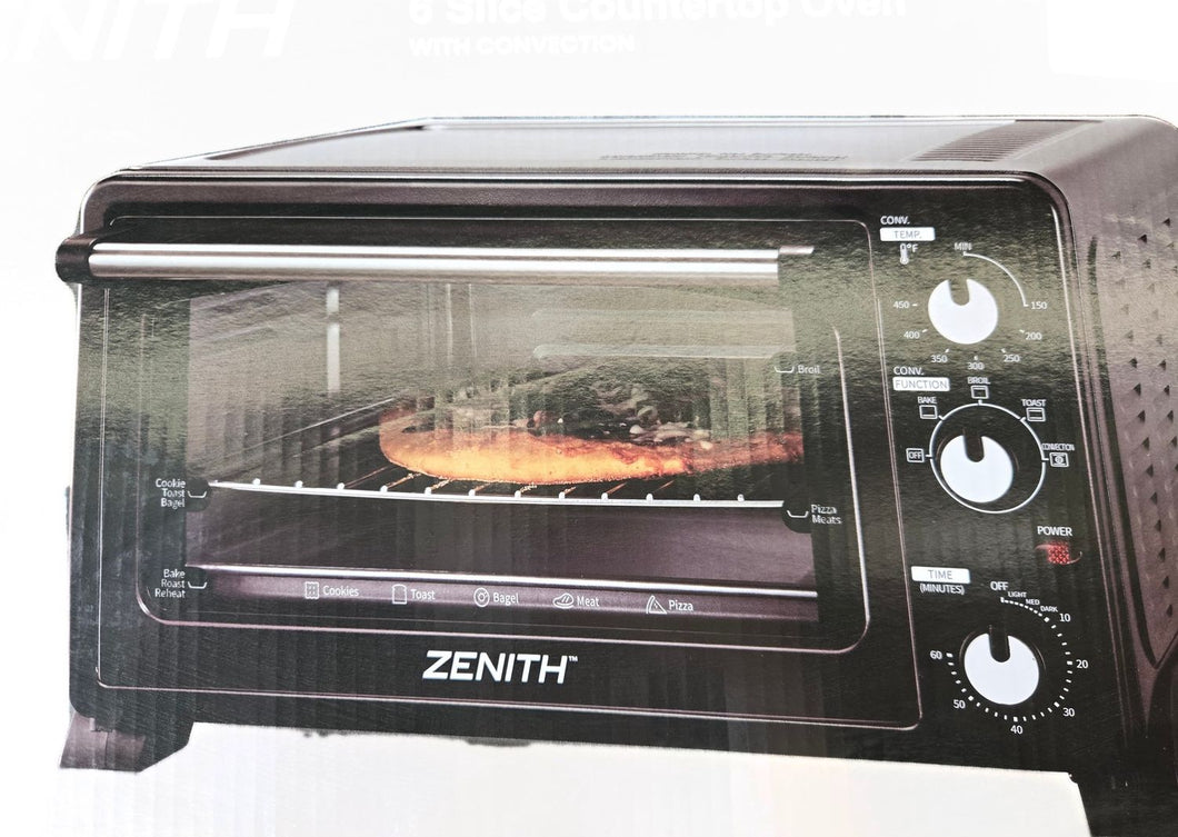 77437 6 Slice Convection Toaster Oven Fits 9x13