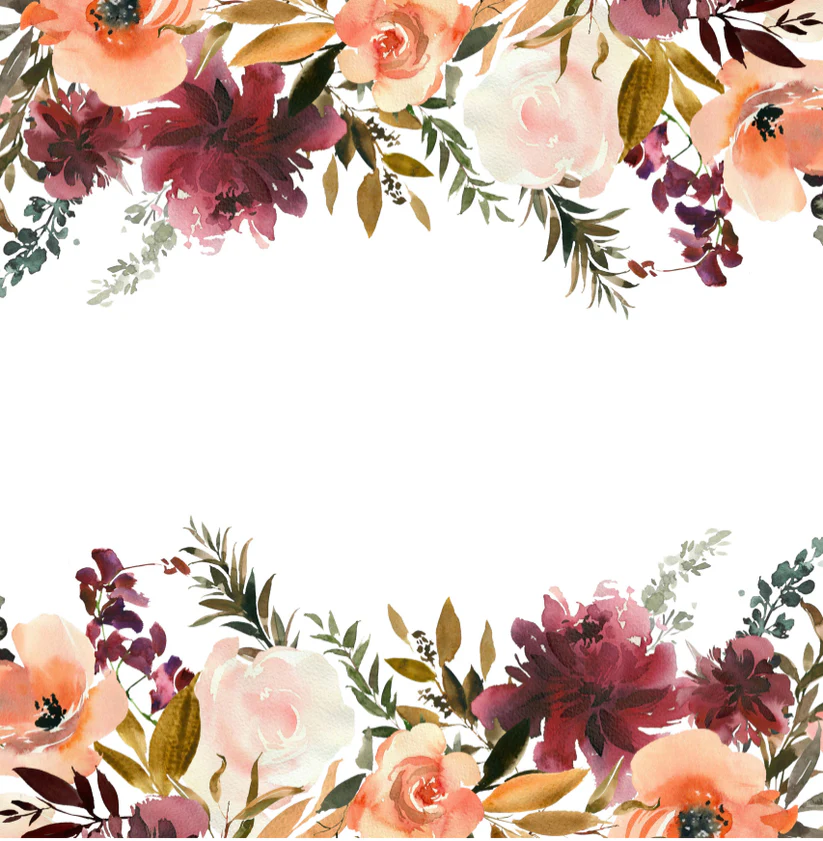 Autumn Cluster - Charger - (SQUARE