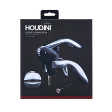 Load image into Gallery viewer, Houdini Deluxe Silver Stainless Steel Corkscrew
