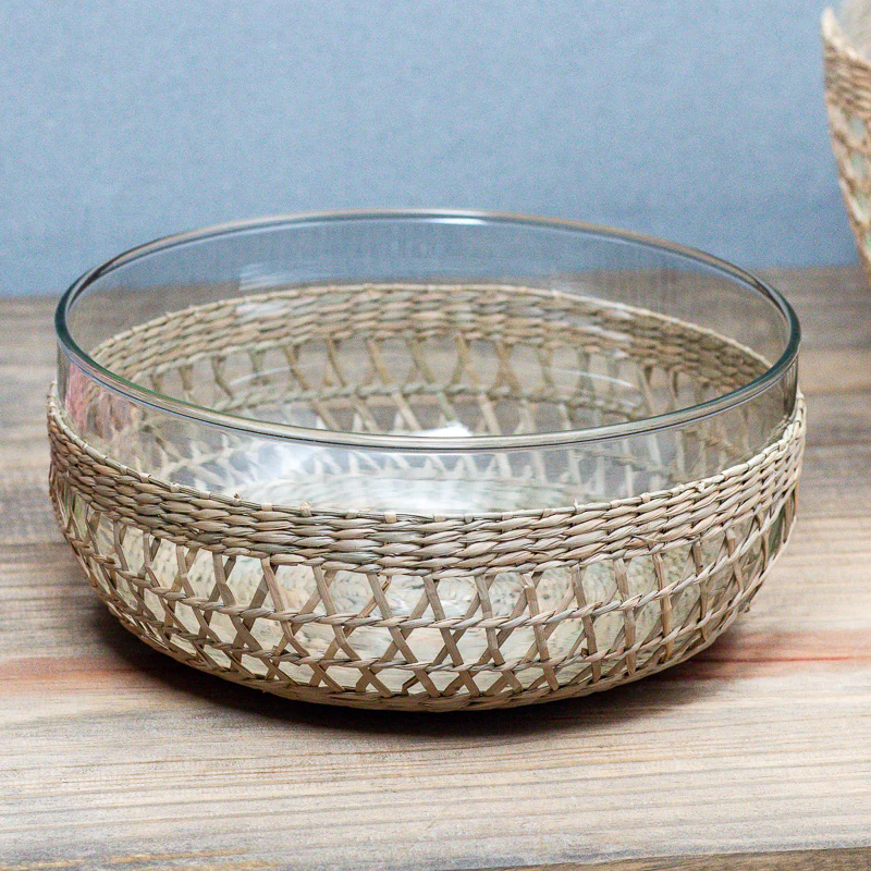 6880-7011 Seagrass Cage Extra Large Bowl