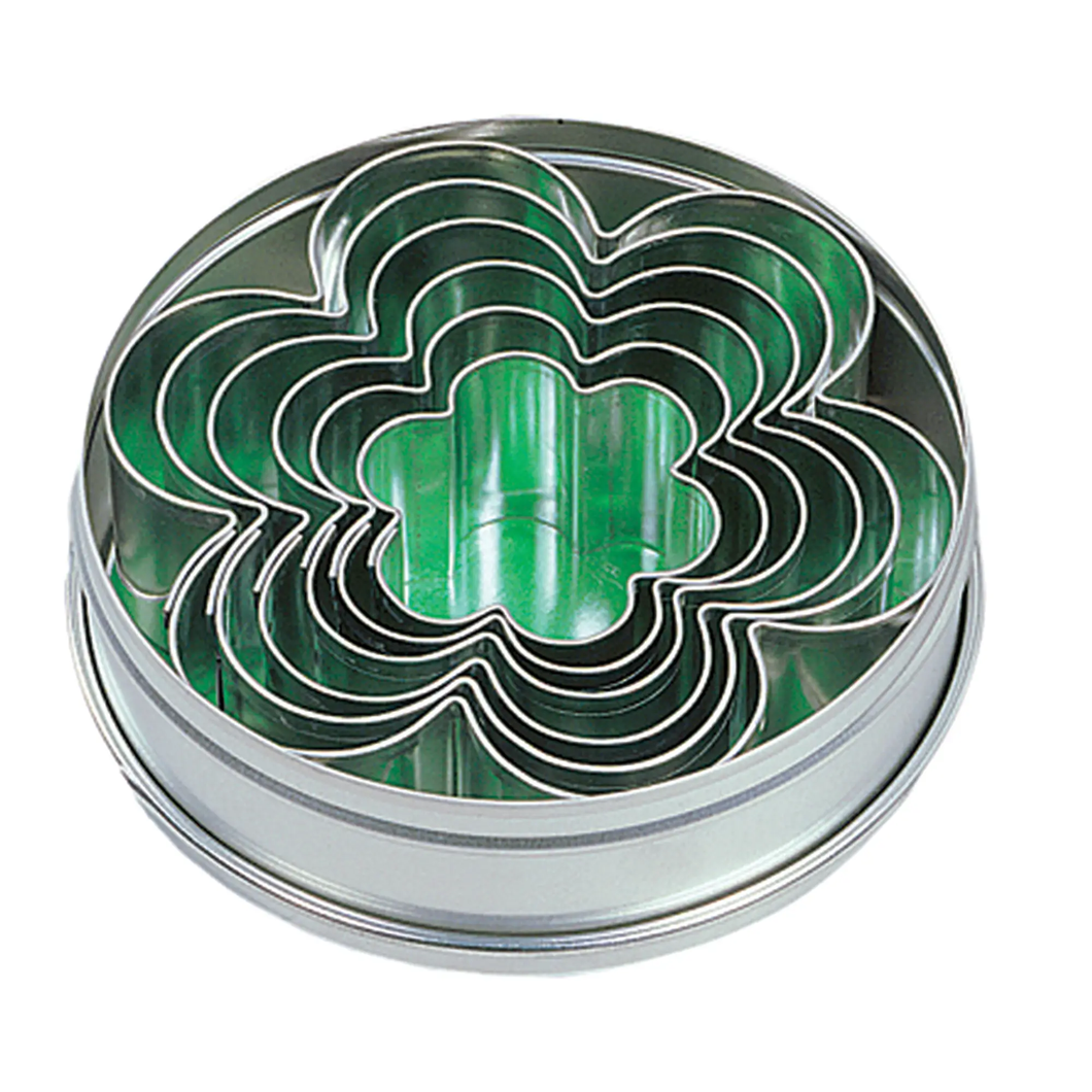 Flower Cookie Cutter Set, 6-Piece