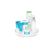 Load image into Gallery viewer, Clear Rotating Lazy Susan Organizer – 10.5"
