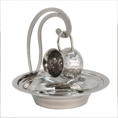 UK43972 Elegant Stainless Steel Hammered Design