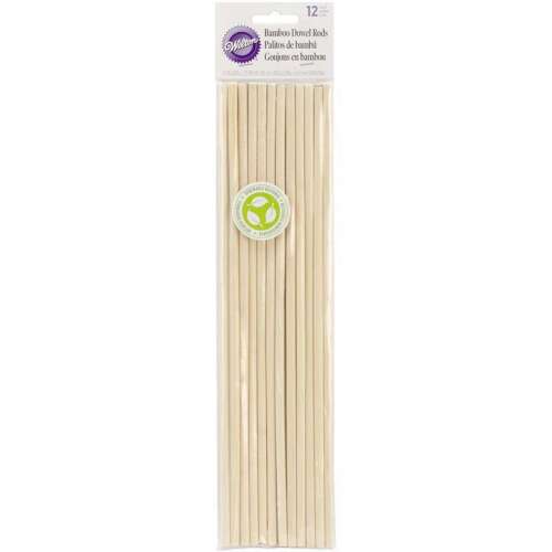 BAMBOO DOWEL RODS 12PK