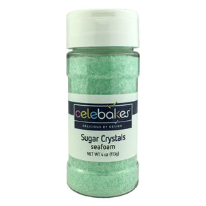 Celebakes Seafoam Sugar Crystals, 4 oz.