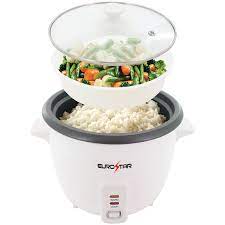 EUROSTAR 6-Cup (Cooked) Capacity Non Stick Rice Cooker