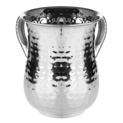 26906 Stainless Steel Washing Cup Hammered