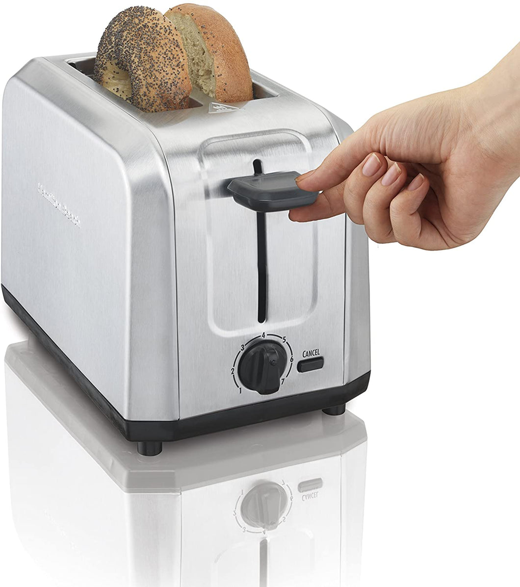 2 SLICE BRUSHED S/S TOASTER