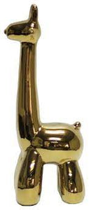 13655-01 GOLD GIRAFFE BALLOON ANIMAL