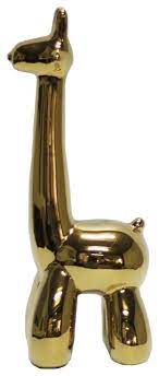 13655-01 GOLD GIRAFFE BALLOON ANIMAL