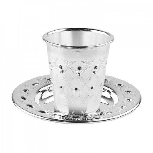 58075 Kidduh Cup Silver Coated