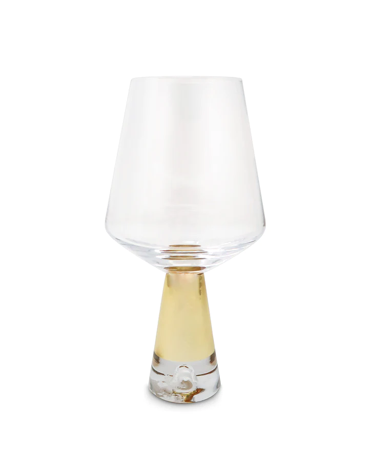 VWN3602 Wine Glasses with Gold Stem