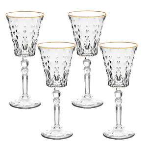 LG 7000 Marilyn Gold Glassware Set OF 4