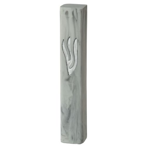 24087 Polyresin Stone- Like Mezuzah 15 Cm