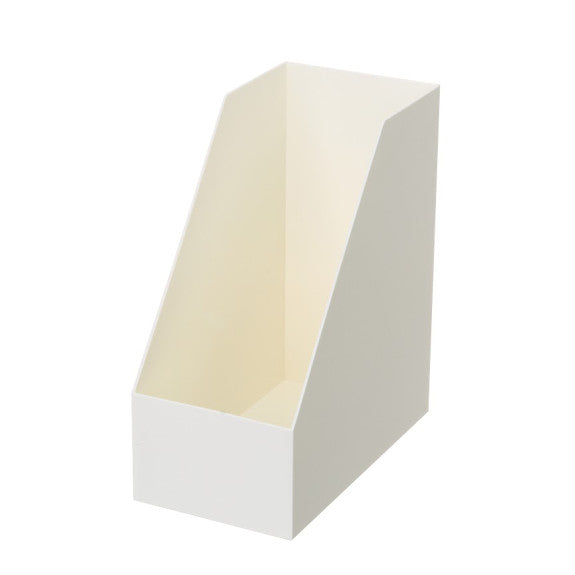 1270 Magazine Holder, Large, White 10.8x5.9x12.4 Inches