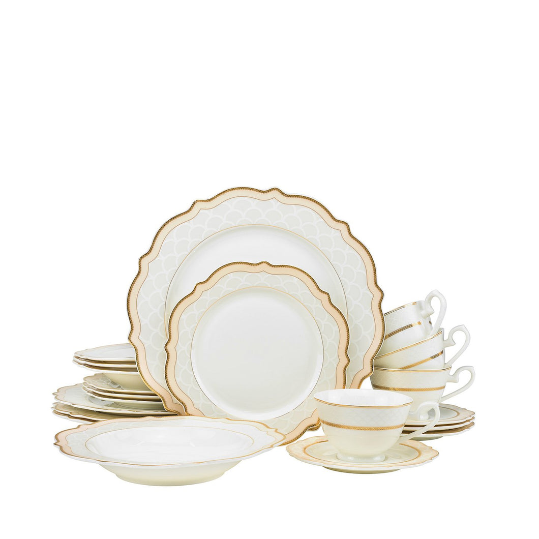 First Blush Dinnerware Service for 4