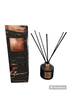 TAJ Designs Black Marble Diffuser Peony Honeysuckle