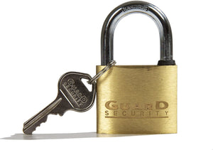 2" Padlock, Solid Brass