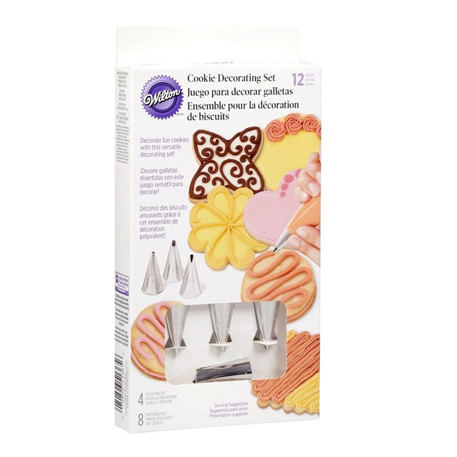 12PC COOKIE DECORATING SET