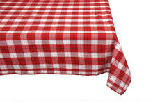 Load image into Gallery viewer, Gingham Tablecloth Assorted -  52 x 90 Oblong

