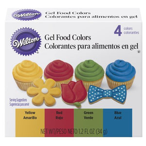 GEL COLOR SET PRIMARY 4PK