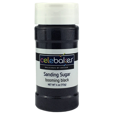 4 OZ SANDING SUGAR BLACK