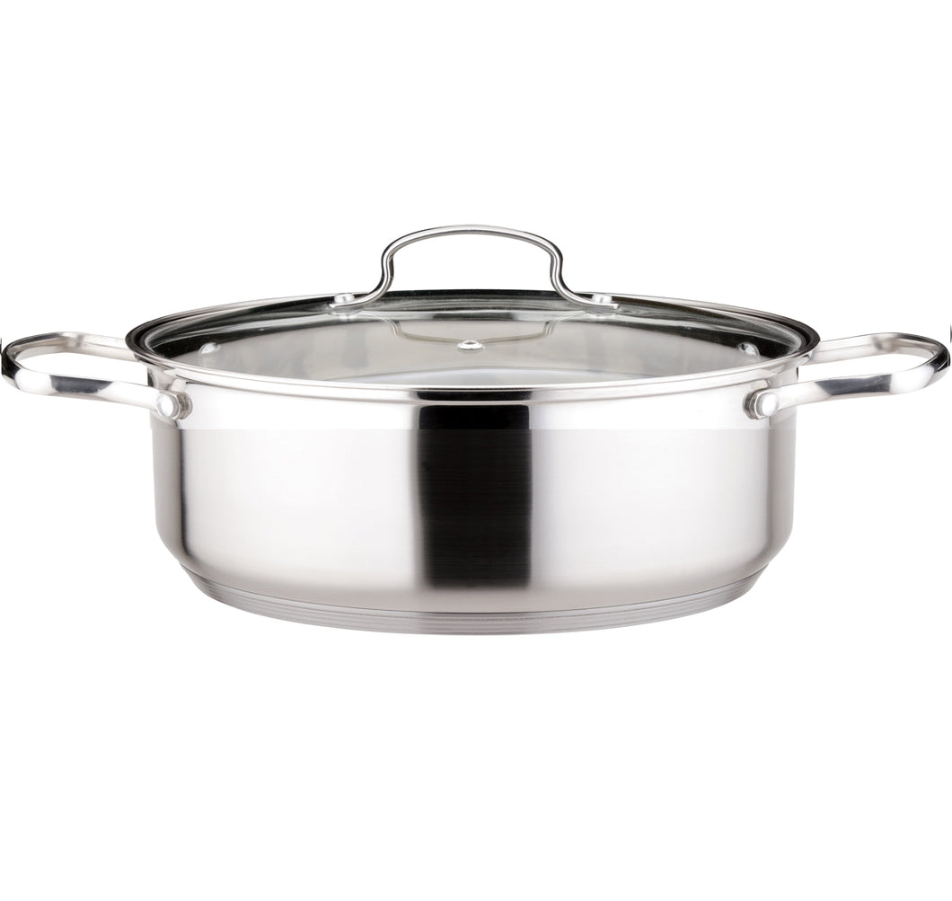 Le Stockpot -Low Casserole 13.5''/13Qt