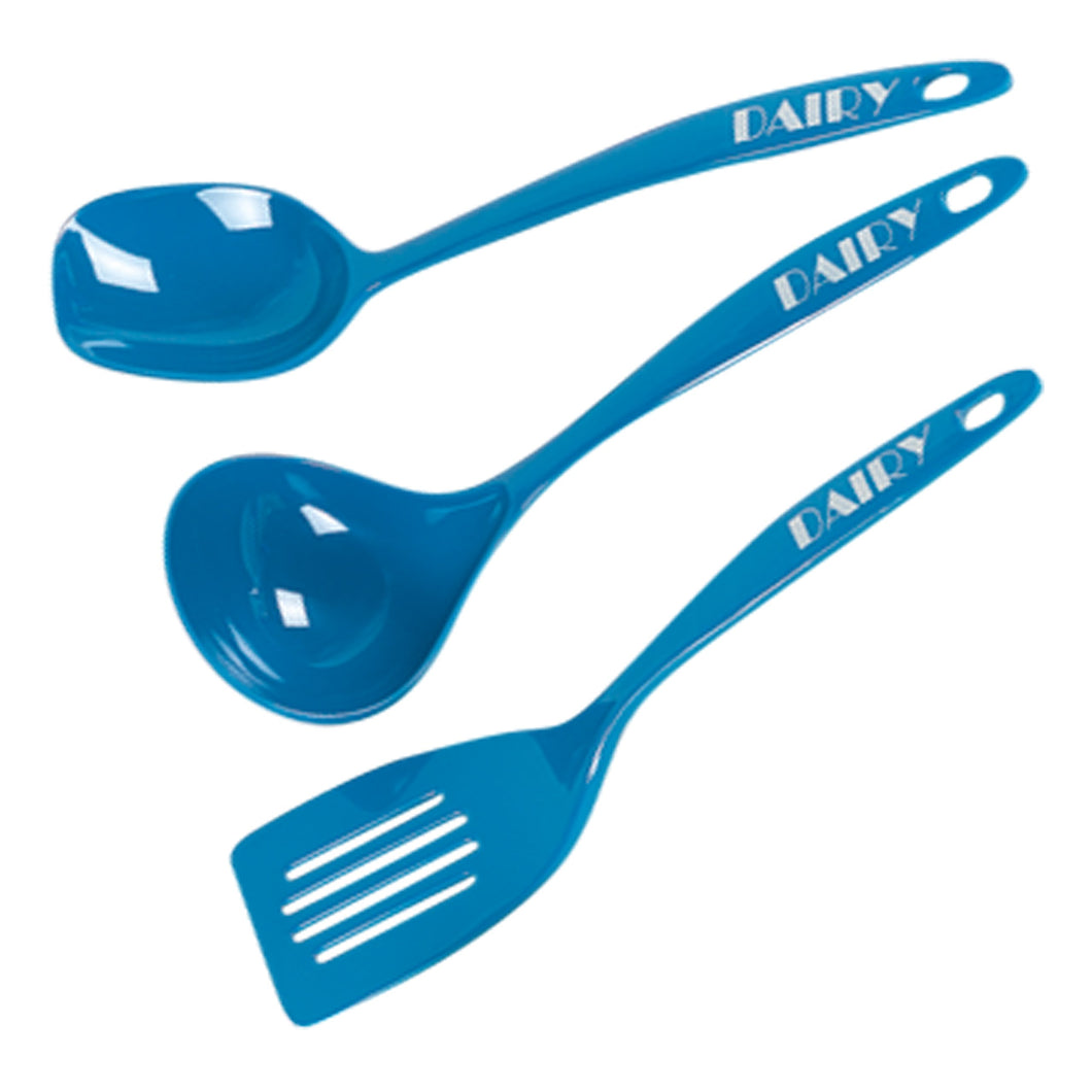 3 Pc Melamine Utensil Set - Dairy