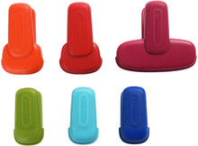 Load image into Gallery viewer, Farberware 5211487 All-Purpose Magnetic Bag Clips, Standard, Assorted Colors
