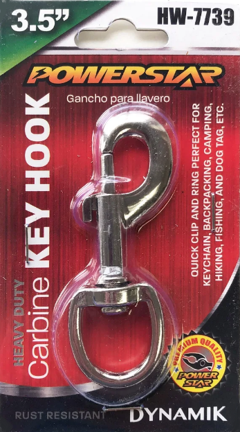 KEY HOOK-CARBINE HEAVY DUTY