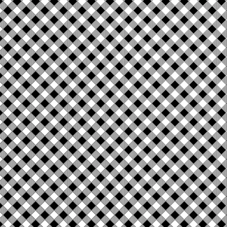 Wrap - Rolls Black Gingham